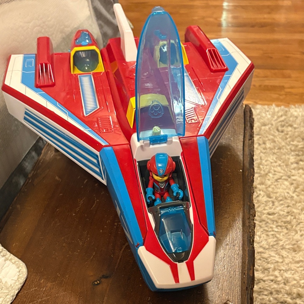Paw Patrol Mighty Jet Mighty Ryder 3 blue disks! Excellent condition.